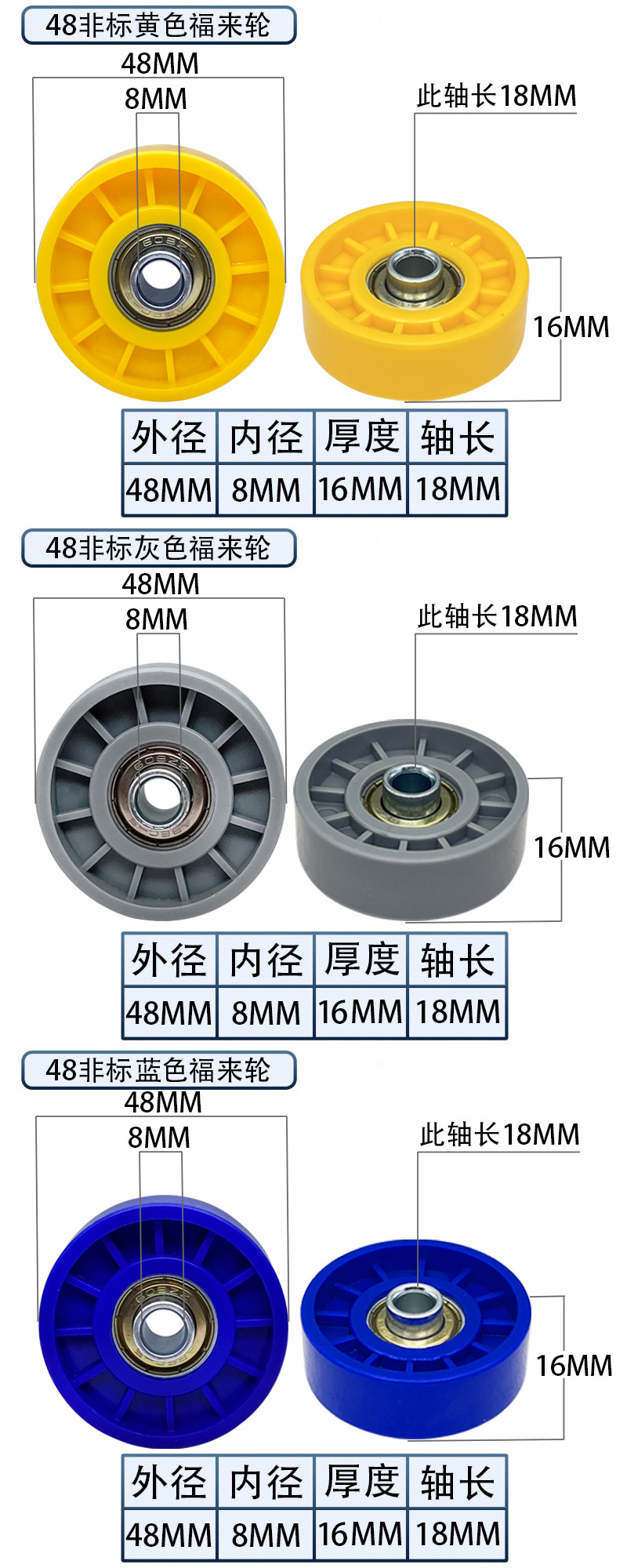 加宽福来轮